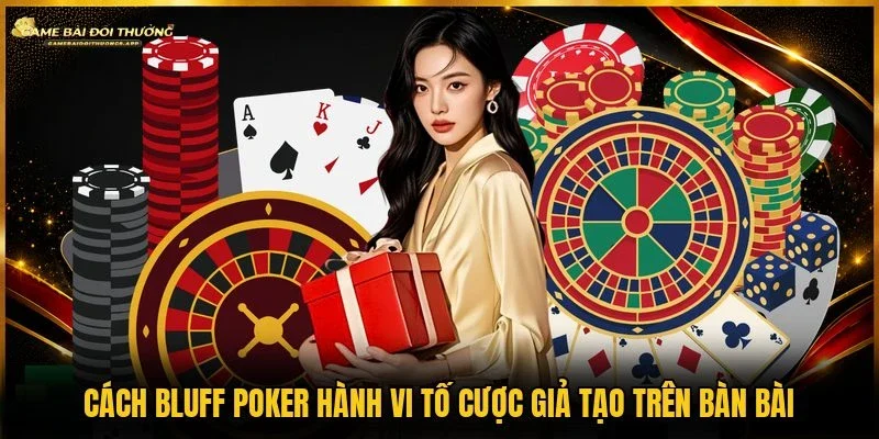 Cách bluff poker là hành vi giả khiến đối thủ mất cảnh giác