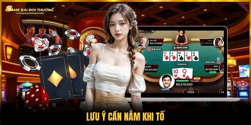 Một số lưu ý khi tố